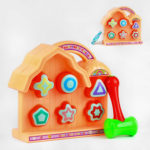 Развивающая игра логика-стучалка "Домик" A-Toys