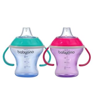 Бутылочка непроливайка BabyOno 180 мл