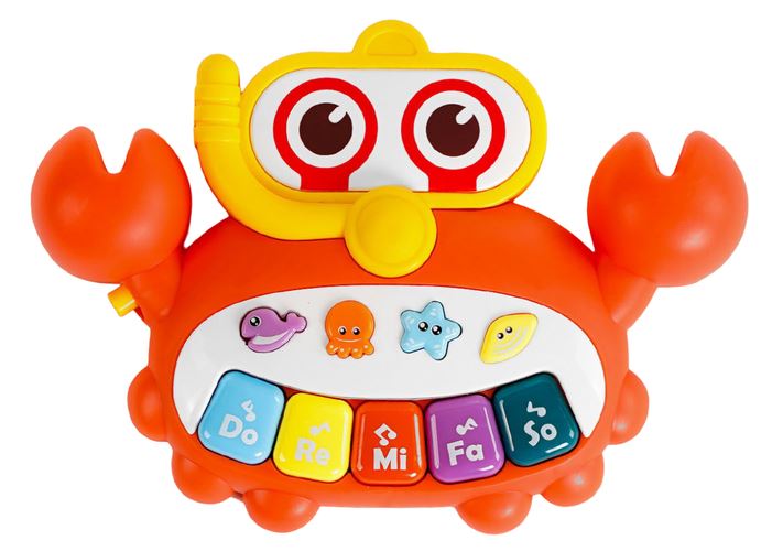 Игрушка Краб- пианино TK Union Group 3374