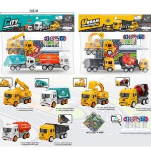 Набор детских машинок “City Truck” в пакете