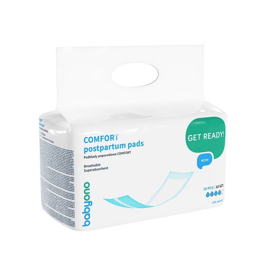 Підклади післяпологові COMFORT 10 шт "BabyOno"