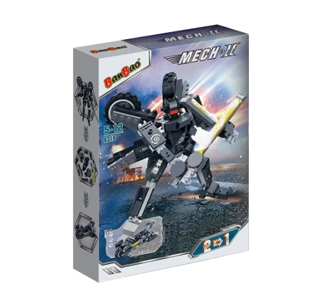 Конструктор-трансформер "Mech 2" Блэйд (255 элм.) "BanBao"