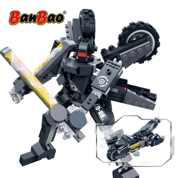Конструктор-трансформер "Mech 2" Блэйд (255 элм.) "BanBao"