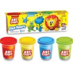 Набор для творчества из теста 4 цвета Art Craft (448 г)