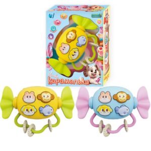 Погремушка музыкальная "Конфета"  сказки, песни, стишки "WToys"