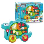 Игрушка бизиборд динозаврик, укр. озвучка "WToys"