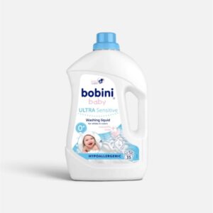 Гель для стирки белых детских вещей с алоэ гипоаллергенный, Bobini
